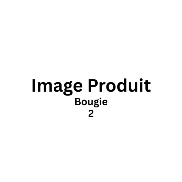 Produit Bougie 2 – Image 3